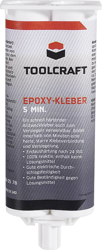 B-Ware Toolcraft Epoxy Zwei Komponentenkleber Kleber Metall Keramik Glas Holz 5 Stück B-Ware Toolcraft Epoxy Zwei Komponentenkleber Kleber Metall Keramik Glas Holz 5 Stück von Toolcraft