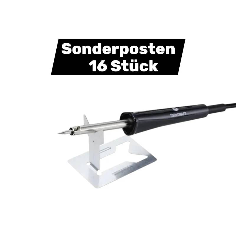 B-Ware Toolcraft Md15 Lötkolben 230 V/Ac 15 W Bleistiftform 450 °C Löt Werkzeug 16 Stück B-Ware Toolcraft Md15 Lötkolben 230 V/Ac 15 W Bleistiftform 450 °C Löt Werkzeug 16 Stück von Toolcraft