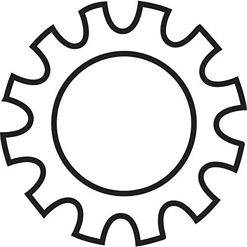 Gezahnte Unterlegscheiben Innendurchmesser: 4.3 mm M4 Stahl verzinkt 100 Stück TOOLCRAFT 815209 Gezahnte Unterlegscheiben Innendurchmesser: 4.3 mm M4 Stahl verzinkt 100 Stück TOOLCRAFT 815209 von Toolcraft