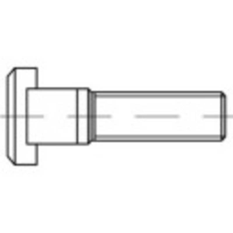 Toolcraft 112597 Stiftschrauben M16 50 Mm Din 835 Stahl Schrauben Werkzeug B-Ware von Toolcraft