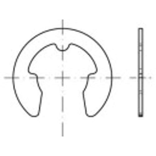 TOOLCRAFT 138513 Sicherungsscheiben Innen-Durchmesser: 3.2 mm DIN 6799 Federstahl 500 St. von Toolcraft