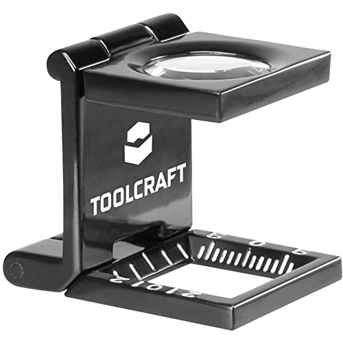 Toolcraft 1505088 Fadenzähler Vergrößerungsfaktor: 10 x Linsengröße: (Ø) 14 mm von Toolcraft