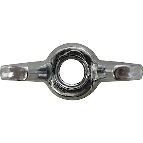 TOOLCRAFT 812810 Flügelmutter M6 Stahl verzinkt 100 St. von Toolcraft