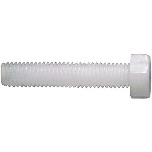 TOOLCRAFT 830254 Sechskantschrauben M5 20mm Außensechskant DIN 933 Kunststoff, Polyamid 10St. von Toolcraft