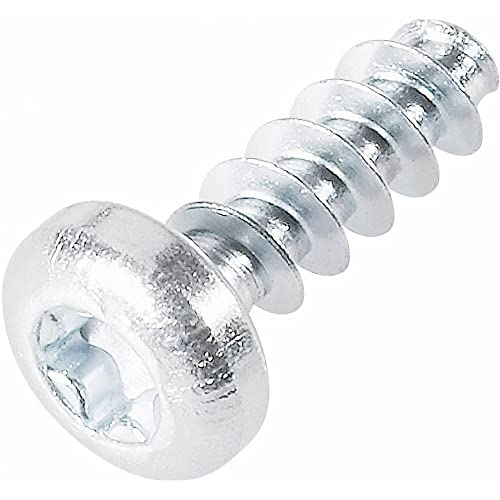 TOOLCRAFT 88200-8 Kunststofffurchende Schraube 3 mm 8 mm T-Profil Stahl verzinkt 100 St. TOOLCRAFT 88200-8 Kunststofffurchende Schraube 3 mm 8 mm T-Profil Stahl verzinkt 100 St. von Toolcraft