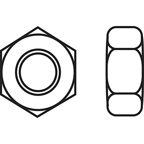 TOOLCRAFT 888119 Sechskantmuttern M4 DIN 934 Edelstahl A2 10 St. von Toolcraft