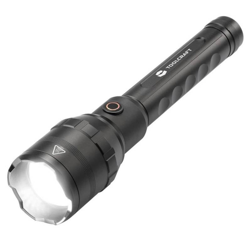 TOOLCRAFT Taschenlampe Taschenlampe mit Akku, mit USB-Schnittstelle von Toolcraft