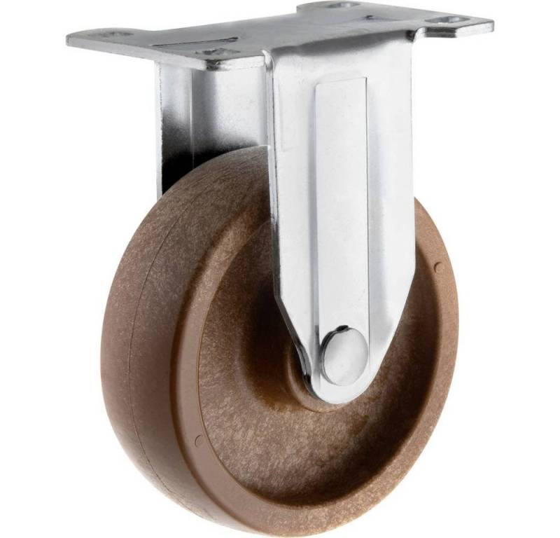 TOOLCRAFT Lenkrolle Bockrolle mit Anschraubplatte 100 mm Polyamid und von Toolcraft