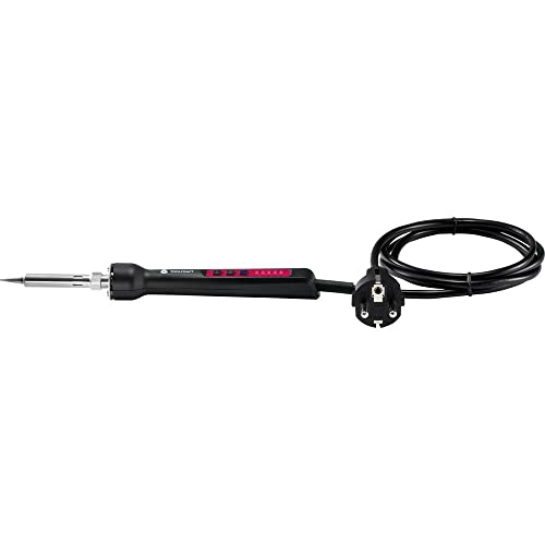 TOOLCRAFT Lötkolben 80W I Löten 230V I Temperaturregelung I Löten Elektronik I Werkzeug Lötkolben I Lötstation 350-480°C I Automatische Abschaltung I Reparatur-Arbeiten von Toolcraft