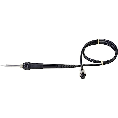 TOOLCRAFT Lötkolben 90 Watt I Lötkolben elektrisch I Löten Werkzeug I Elektronikwaren I LED-Beleuchtung I Max. Temperatur 480°C I Hochwertiger Lötspitzenreiniger von Toolcraft