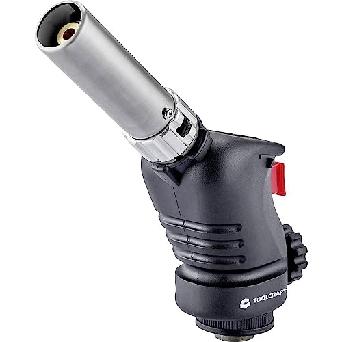 TOOLCRAFT Lötlampe mit Piezo-Zündung I Gasbrenner I 1500°C Temperatur I Bunsenbrenner EN417 I 360° Einsatz I gaslötbrenner I Campingzubehör TOOLCRAFT Lötlampe mit Piezo-Zündung I Gasbrenner I 1500°C Temperatur I Bunsenbrenner EN417 I 360° Einsatz I gaslötbrenner I Campingzubehör von Toolcraft