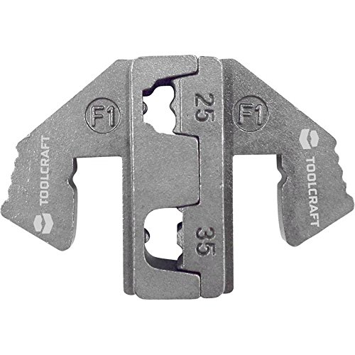 TOOLCRAFT PLE-0F1 Crimp-Einsätze Aderendhülsen Quetschbereich: 25 bis 35 mm² Passend für Marke (Zangen): TOOLCRAFT PZ-5 von Toolcraft