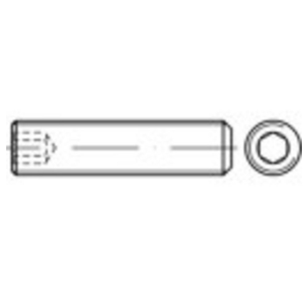TOOLCRAFT Schraube TOOLCRAFT 1062483 Gewindestift M3 25 mm Edelstahl A1, A2 50 St. TOOLCRAFT Schraube TOOLCRAFT 1062483 Gewindestift M3 25 mm Edelstahl A1, A2 50 St. von Toolcraft