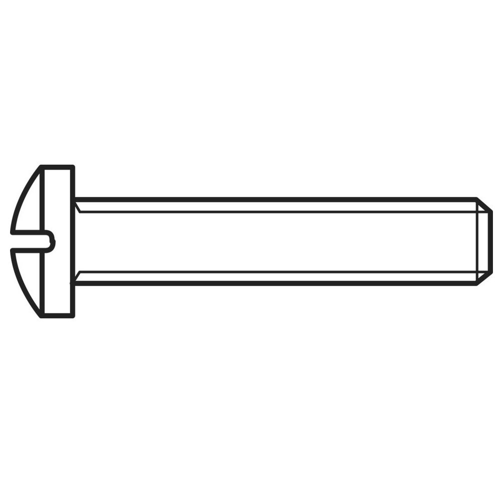 TOOLCRAFT Schraube TOOLCRAFT 830422 Linsenschrauben M2 20 mm Kreuzschlitz Phillips DIN 7 von Toolcraft