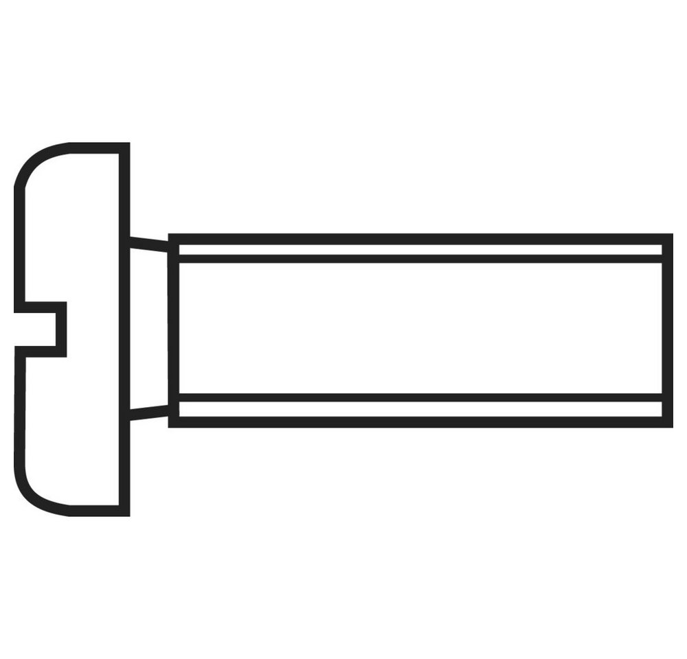 TOOLCRAFT Schraube TOOLCRAFT 839656 Zylinderschrauben M2.5 20 mm Schlitz DIN 84 Stahl TOOLCRAFT Schraube TOOLCRAFT 839656 Zylinderschrauben M2.5 20 mm Schlitz DIN 84 Stahl von Toolcraft