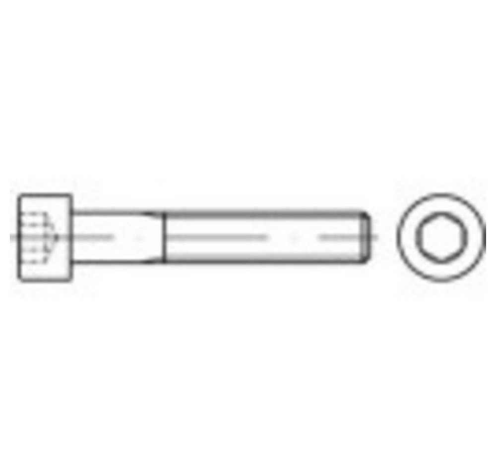TOOLCRAFT Schraube TOOLCRAFT TO-5421429 Zylinderschrauben M2,5 8 mm Innensechskant TOOLCRAFT Schraube TOOLCRAFT TO-5421429 Zylinderschrauben M2,5 8 mm Innensechskant von Toolcraft
