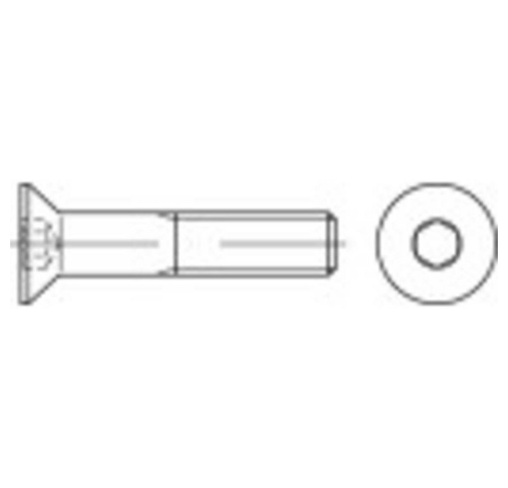 TOOLCRAFT Senkschraube Senkkopfschrauben mit Innensechskant ISO 10642 TOOLCRAFT Senkschraube Senkkopfschrauben mit Innensechskant ISO 10642 von Toolcraft