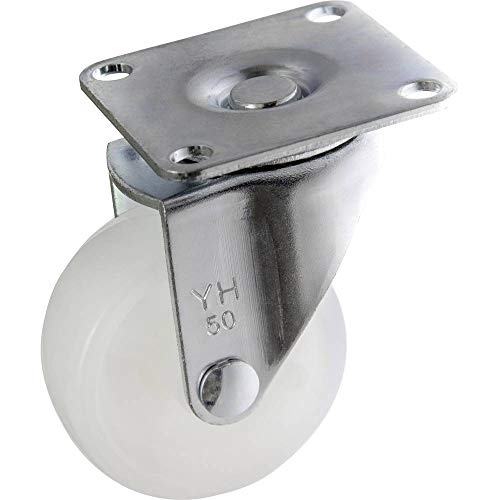 TOOLCRAFT TO-5137872 Lenkrolle mit Anschraubplatte 50 mm Polyamid von Toolcraft