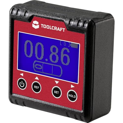 TOOLCRAFT TO-6547356 Digitaler Winkelmesser 360 ° von TOOLCRAFT