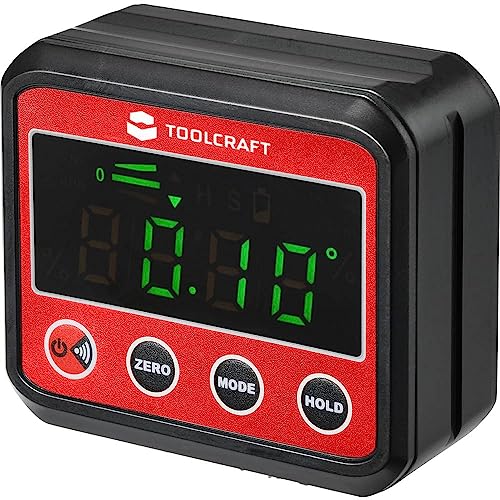 TOOLCRAFT TO-7308984 Digitaler Winkelmesser 360 ° von Toolcraft