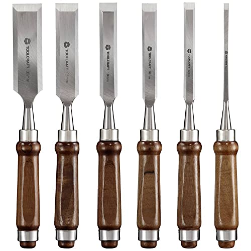TOOLCRAFT TO-7873785 Holzmeißel, 6-tlg. Set von Toolcraft