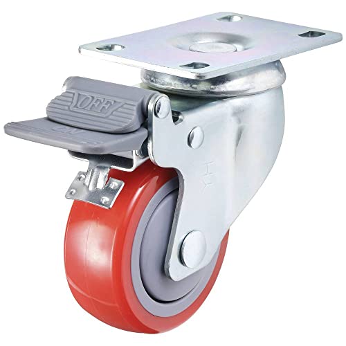 TOOLCRAFT TO-7935651 Schwerlast-Rad Rad-Durchmesser: 76 mm Tragfähigkeit (max.): 100 kg 1 St. von Toolcraft