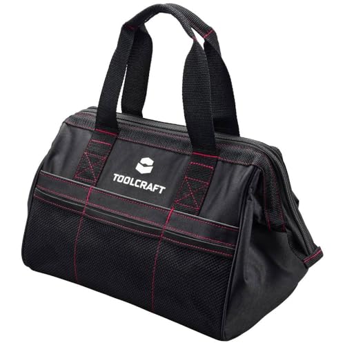 TOOLCRAFT TO-9073200 Universal Werkzeugtasche mit großer Öffnung (L x B x H) 320 x 210 x 230 mm von Toolcraft