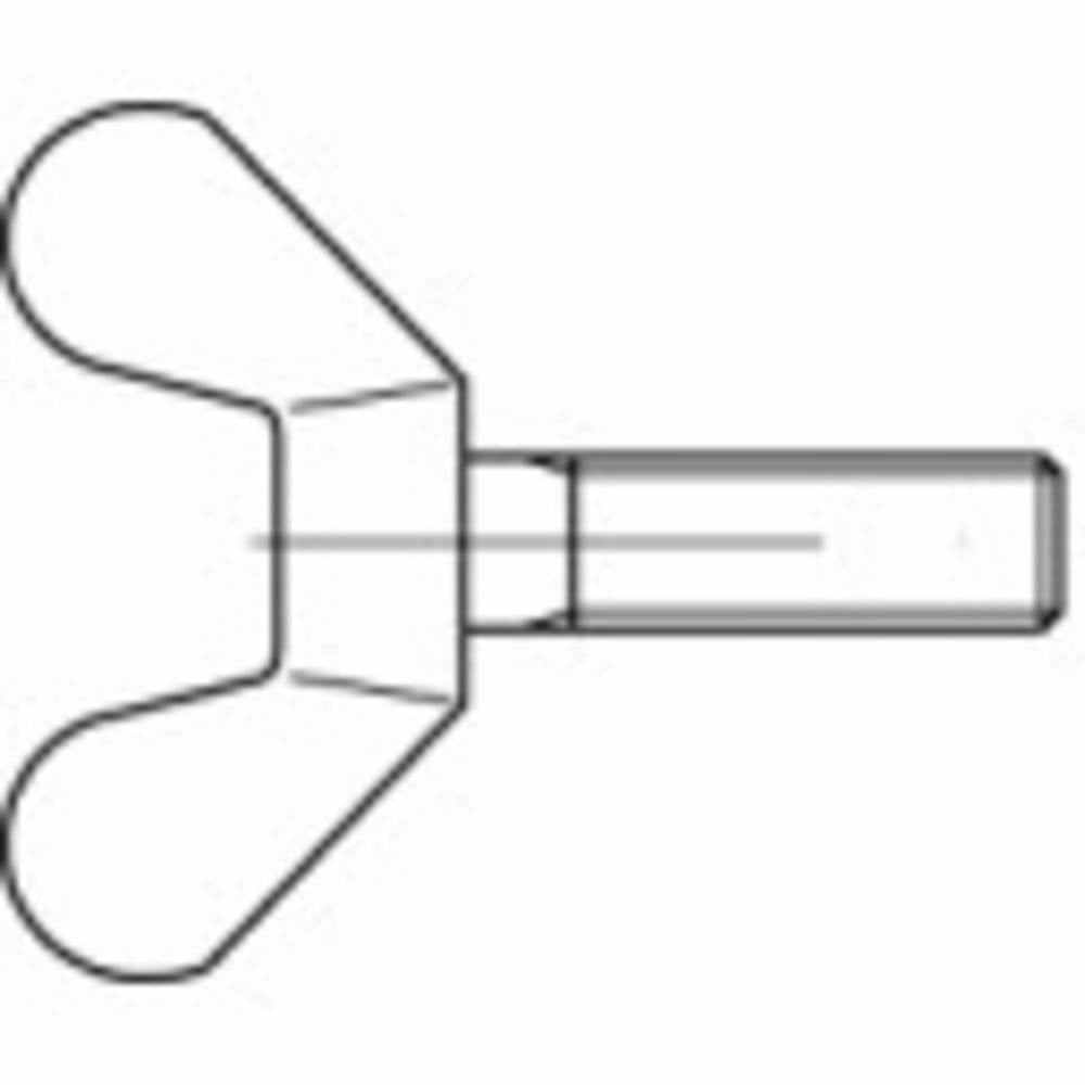 Toolcraft 1060614 Flügelschrauben M10 40 Mm Din 316 Edelstahl A2 10 St. B-Ware Toolcraft 1060614 Flügelschrauben M10 40 Mm Din 316 Edelstahl A2 10 St. B-Ware von Toolcraft