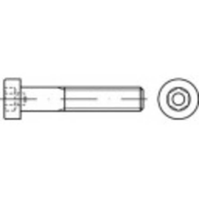 Toolcraft 1067383 Zylinderschrauben M10 16 Mm Innensechskant Din 6912 Edelstahl B-Ware von Toolcraft