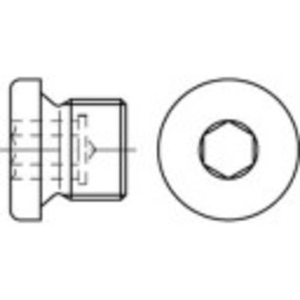 Toolcraft 112726 Verschlussschrauben M10 Innensechskant Din 908 Stahl Schrauben B-Ware Toolcraft 112726 Verschlussschrauben M10 Innensechskant Din 908 Stahl Schrauben B-Ware von Toolcraft