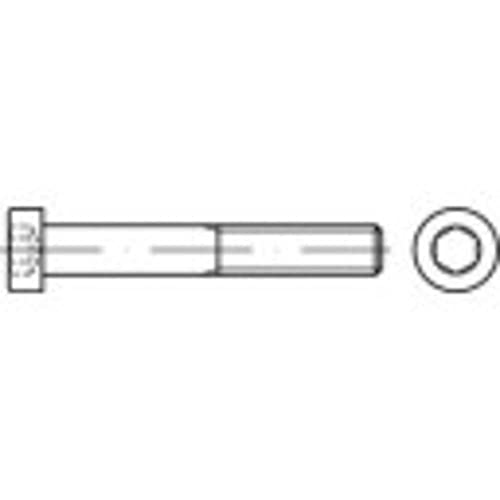 Toolcraft 145508 Zylinderschrauben M3 10 mm Innensechskant DIN 7984 Stahl 100 St. von Toolcraft