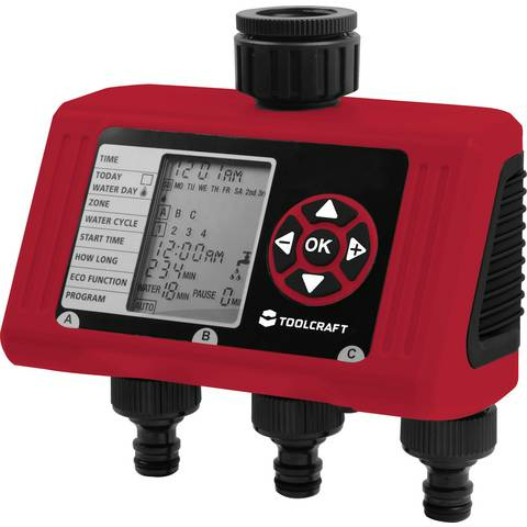 Toolcraft 2302366 Bewässerungscomputer Bewässerungssteuerung Bewässerungssystem B-Ware Toolcraft 2302366 Bewässerungscomputer Bewässerungssteuerung Bewässerungssystem B-Ware von Toolcraft