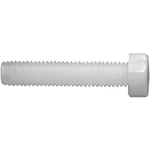 Toolcraft 830220 Sechskantschrauben M2.5 16 mm Außensechskant DIN 933 Kunststoff, Polyamid 10 St. von Toolcraft