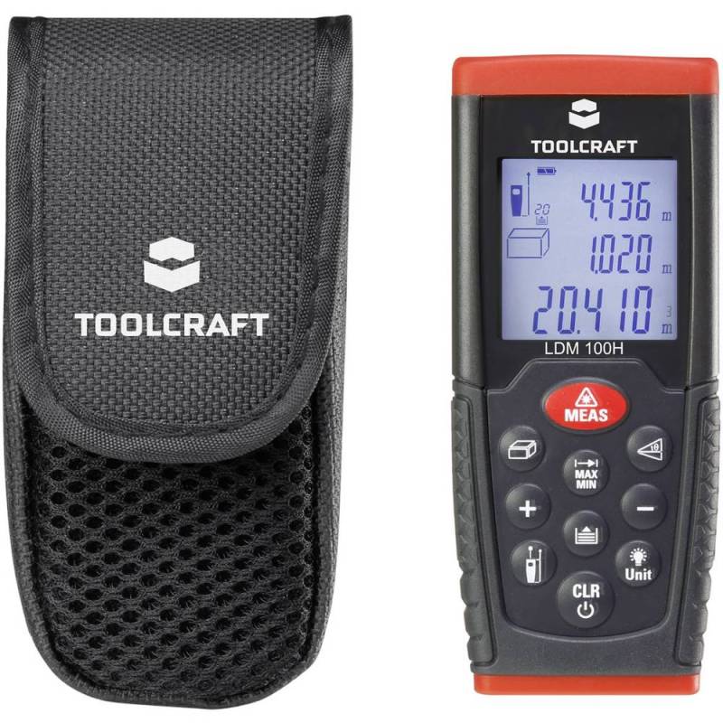 Toolcraft Ldm100 H Laser Entfernungsmesser Distanzmesser Kalibriert Defektware D-Ware Toolcraft Ldm100 H Laser Entfernungsmesser Distanzmesser Kalibriert Defektware D-Ware von Toolcraft
