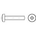 Toolcraft Linsenschrauben M2.5 8 Mm Kreuzschlitz Pozidriv Din 7985 Edelstahl A2 B-Ware von Toolcraft
