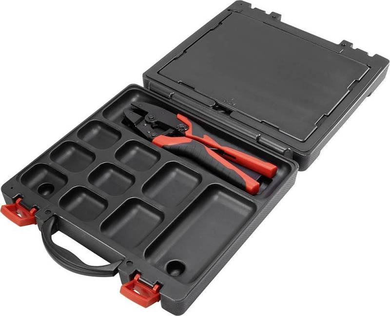 Toolcraft Pz 500 Crimpzange Ohne Crimpeinsatz Zange Mit Systemkoffer B-Ware von Toolcraft