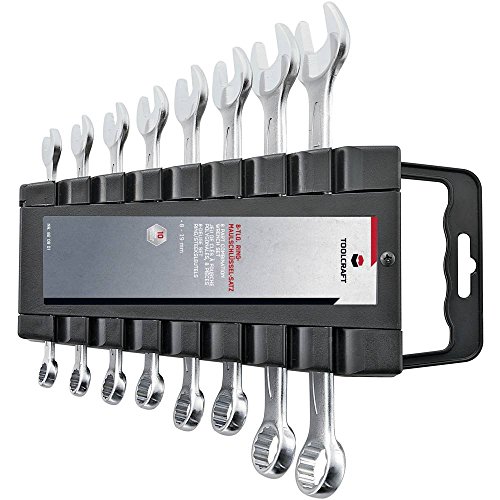 TOOLCRAFT 820901 Ring-Maulschlüssel-Satz 8teilig 8-19 mm TOOLCRAFT 820901 Ring-Maulschlüssel-Satz 8teilig 8-19 mm von Toolcraft