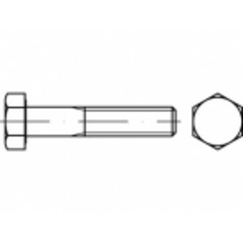 Toolcraft To 5398908 Sechskantschrauben M4 75 Mm Außensechskant Schrauben B-Ware von Toolcraft