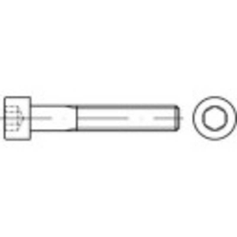 Toolcraft To 5422023 Zylinderschrauben M10 25mm Innensechskant Schrauben Muttern B-Ware von Toolcraft