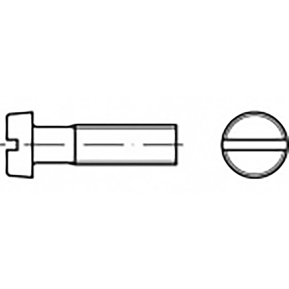 Toolcraft To 6865242 Zylinderkopfschraube Schraube M4 25mm Schlitz Messing 200 St B-Ware Toolcraft To 6865242 Zylinderkopfschraube Schraube M4 25mm Schlitz Messing 200 St B-Ware von Toolcraft