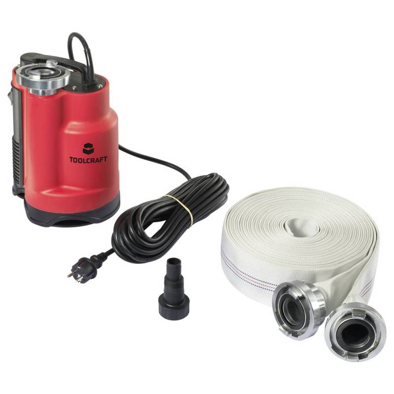 Toolcraft To 9920238 Schmutzwasser Tauchpumpe 13000 L/H 9 M Pumpe 5.35kg B-Ware von Toolcraft