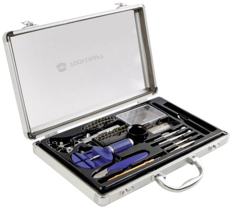 Toolcraft Uhrmacher Werkzeugsatz Uhrwerkzeug Uhrmacherwerkzeuge Spezialwerkzeug B-Ware von Toolcraft