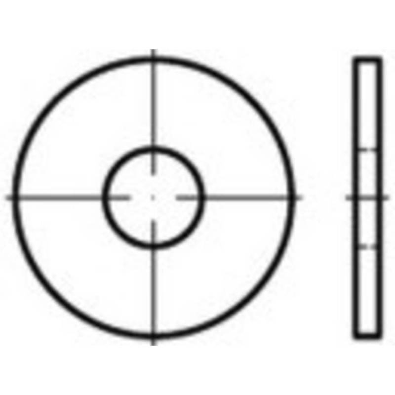 Toolcraft Unterlegscheiben Edelstahl A2 To 5378022 Scheiben B-Ware von Toolcraft