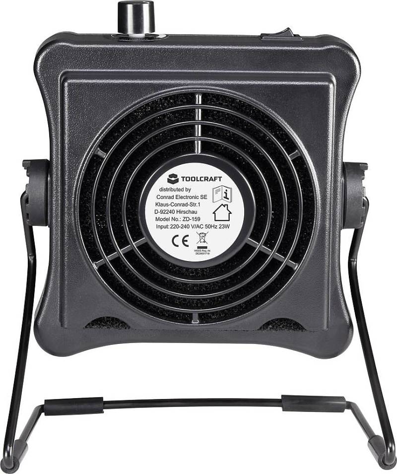 Toolcraft Zd 159 Aktivkohlefilter 230 V/Ac 23 W Absaugung Ventilator Kohlefilter B-Ware von Toolcraft