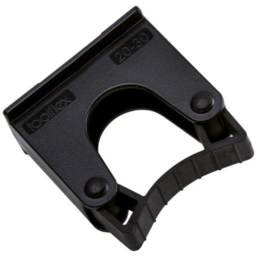 Toolflex P-02 Universal Getriebehalter Medium 20-30mm, 2-pack - Schwarz von Toolflex