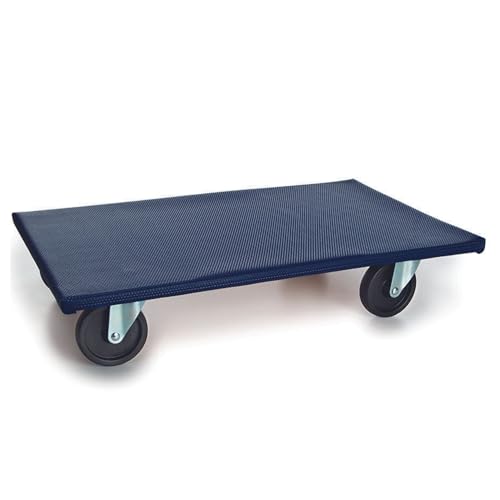 Toolland Transportroller, Möbelheber, Rollbrett mit 4 Lenkrollen, Multiplexplatte, Tragkraft 400 kg, Möbelroller für Umzug, Werkstatt, 65 x 40 cm, Schwerlastrollen, Rückenschonend, Rollwagen für von Toolland a land of possibilities