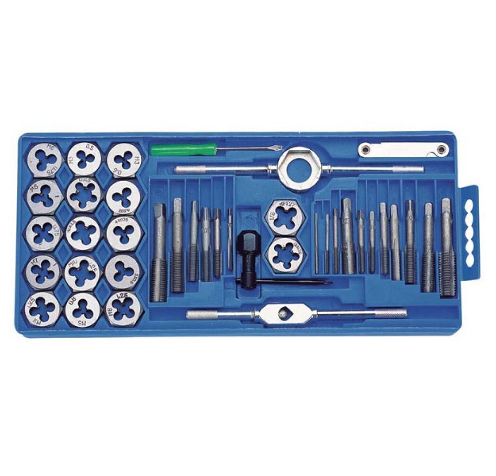 Toolland Bohrer- und Bitset Mit diesem Gewindeschneidsatz von Toolland ist das Schneiden oder Nach, 1-St. Toolland Bohrer- und Bitset Mit diesem Gewindeschneidsatz von Toolland ist das Schneiden oder Nach, 1-St. von Toolland