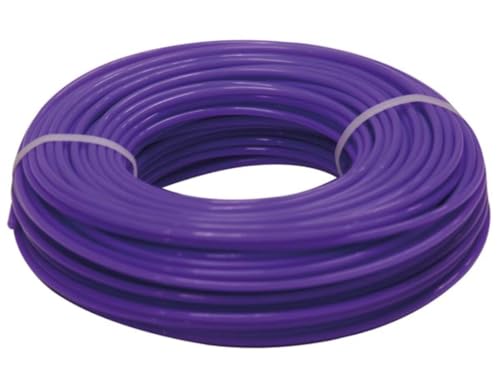 Toolland Trimmerfaden, Nylon, Violett, 3 mm, 50 m von TOOLLAND