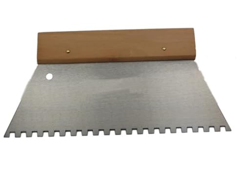 Toolland Zahnspachtel, Rechteckzahnung 6 x 6, 245 mm von TOOLLAND