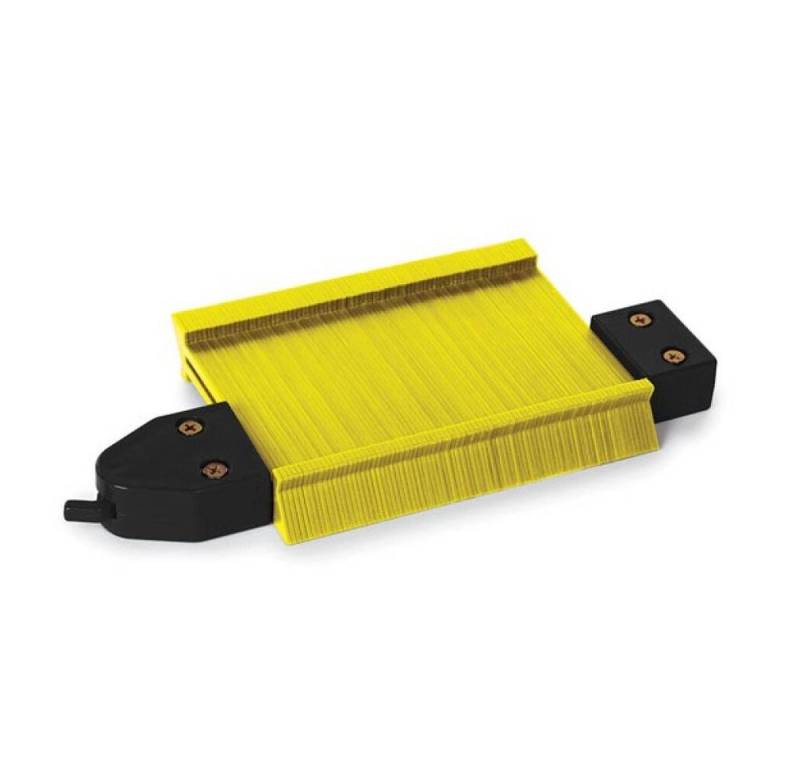 Toolland Schraubzwinge Diese Kunststoff-Profillehre eignet sich ideal zum Übertragen von Kont, (1 St) von Toolland